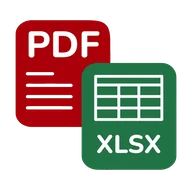 PDF и XLSX